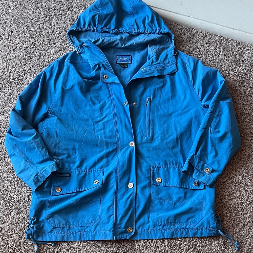 Ralph Lauren Rain Coat Size 2X Preppy, Nautical or Fisherman style